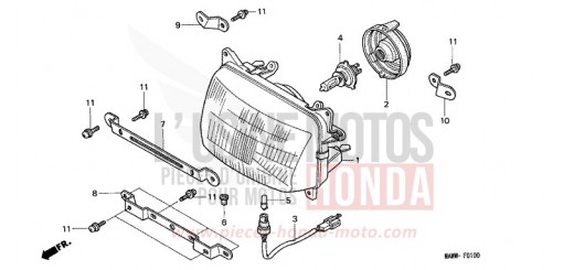 PROJECTEUR XL600VW de 1998